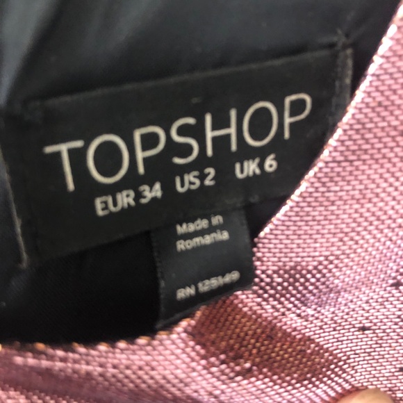 GIANNI BINI METALLIC DRESS - Picture 8 of 10